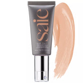 Saie Slip Tint - Lightweight Tinted Moisturizer with Hyaluronic Acid - Shade 3.5 Light to Medium Golden